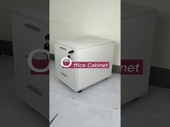 3 引き出し オフィス 木製 モバイル 台台