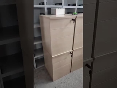 3 引き出し モバイル ファイル キャビネット 木製 ロック可能なファイル キャビネット