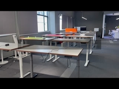 電動 立面 デスク 高さ 調節可能な 事務 デスク