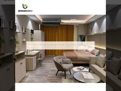 PP プラスチック現代レジャー チェア人間工学に基づいたリビング ルームの家具