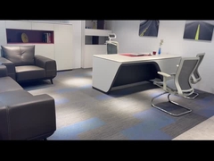 ベストン 豪華 ホワイト Mdf CEO エルゴノミック エグゼクティブマネージャー デスク