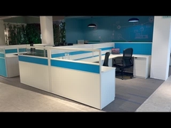 Beston 家具 オフィス ワークステーション デスク カスタマイズされた色 4 キュービクル ワークステーション