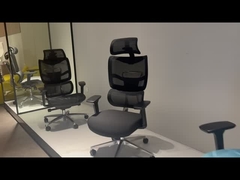 Beston Furniture アンチバイブレーション ブラック オフィスデスクチェア メッシュチェア