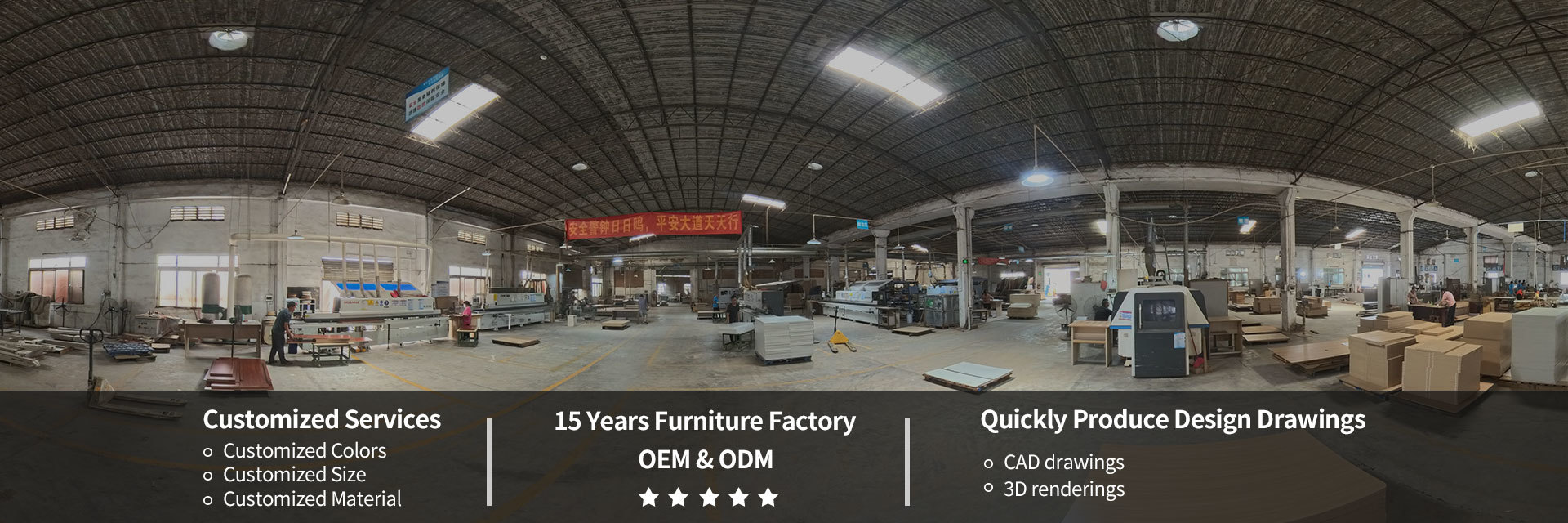 品質 オフィスワークステーションデスク 工場