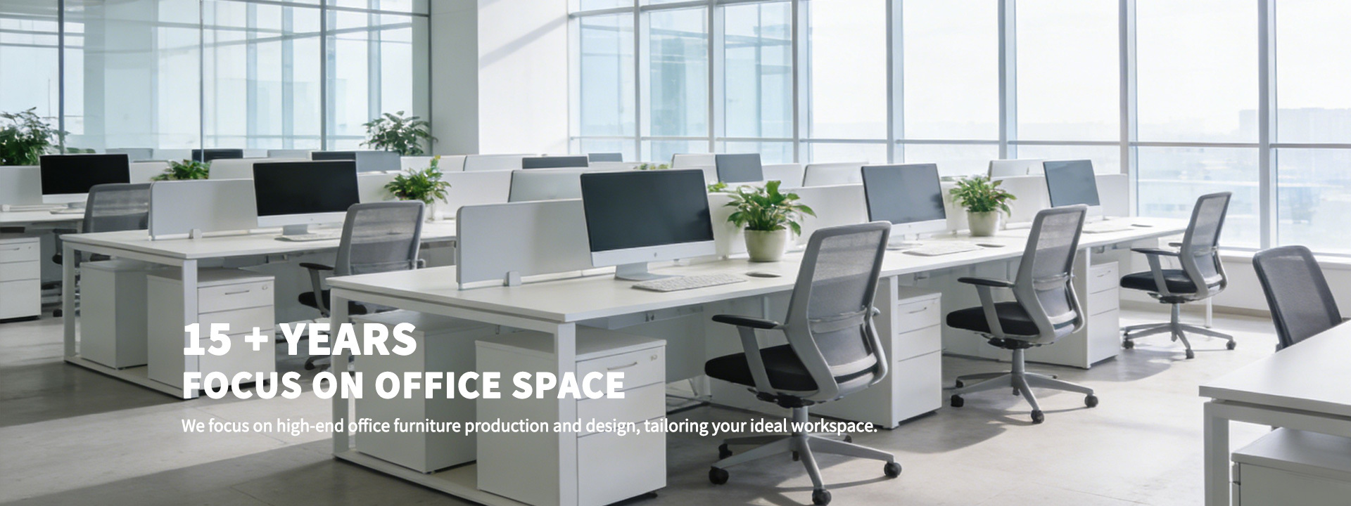 品質 オフィスワークステーションデスク 工場