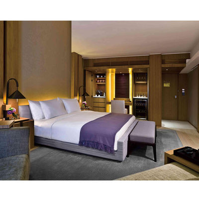 カスタマイズされたホテルアパートメント家具プロジェクト 5つ星ホテルベッドルームセット フルルーム用